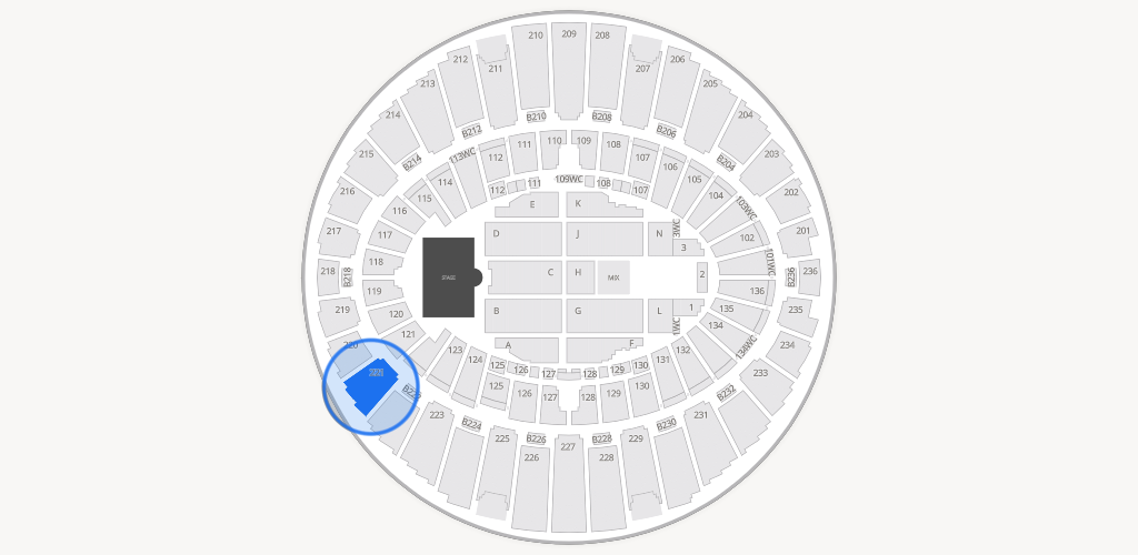 Kia Forum Seating Chart