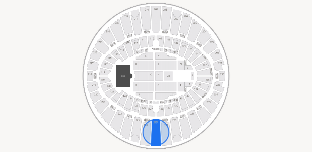 Kia Forum Seating Chart