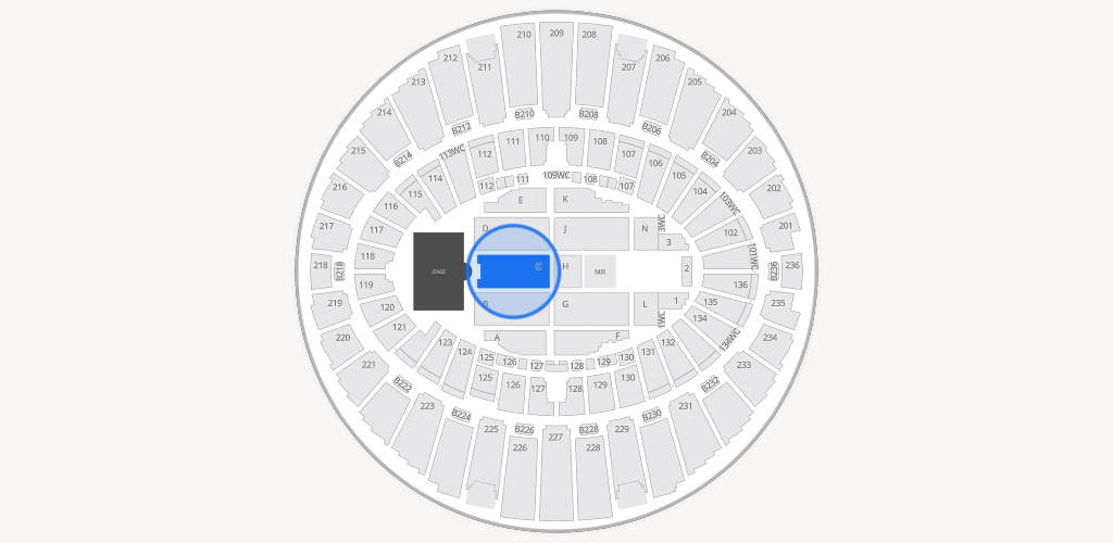 Kia Forum Seating Chart