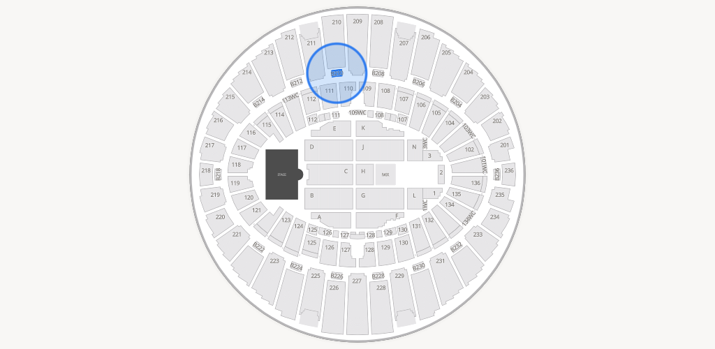 Kia Forum Seating Chart