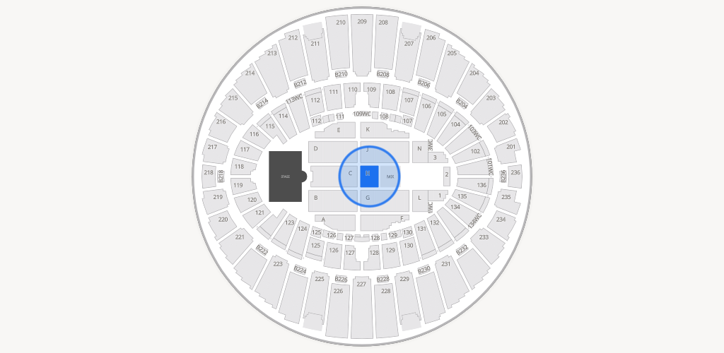 Kia Forum Seating Chart
