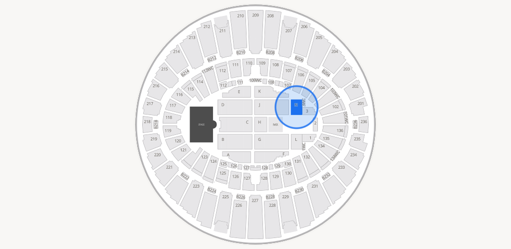 Kia Forum Seating Chart