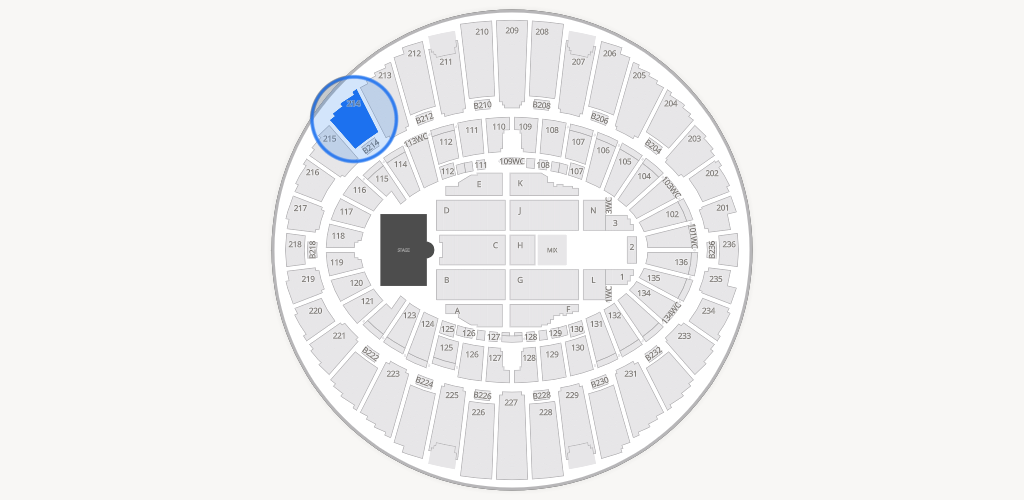 Kia Forum Seating Chart