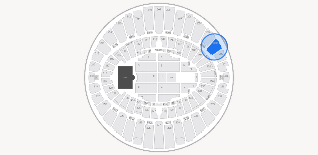 Kia Forum Seating Chart