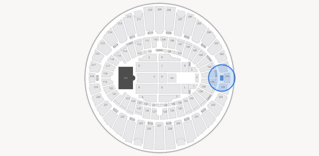 Kia Forum Seating Chart