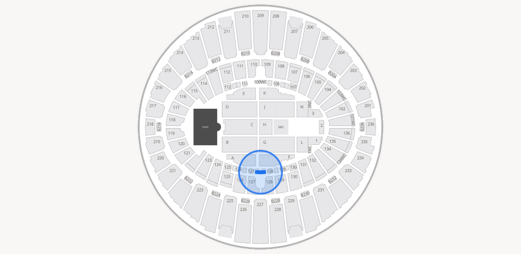 Kia Forum Seating Chart