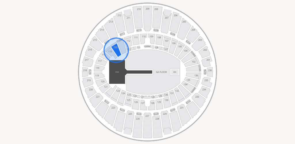 Kia Forum Seating Chart