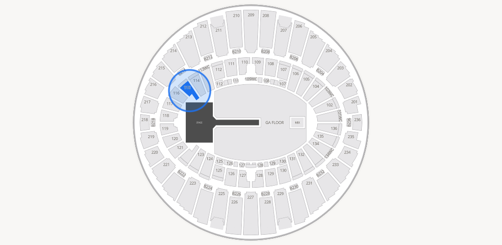 Kia Forum Seating Chart