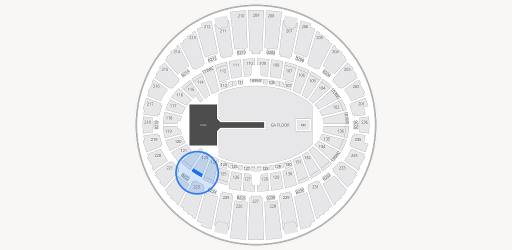 Kia Forum Seating Chart