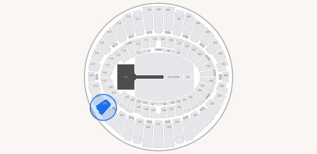 Kia Forum Seating Chart