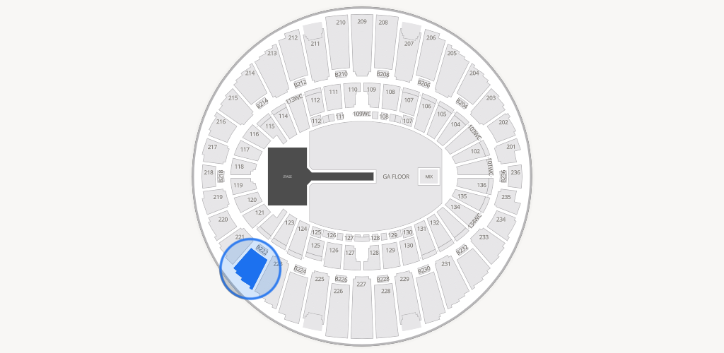 Kia Forum Seating Chart
