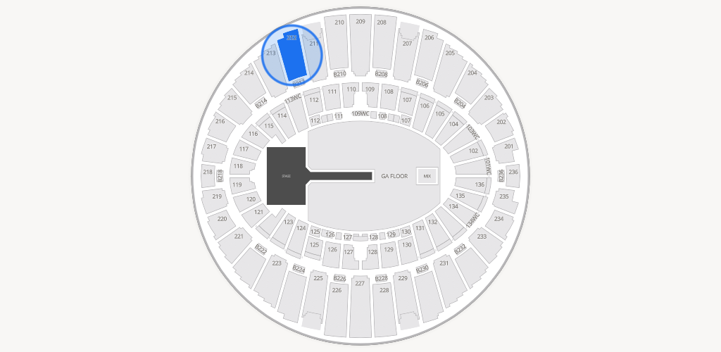 Kia Forum Seating Chart