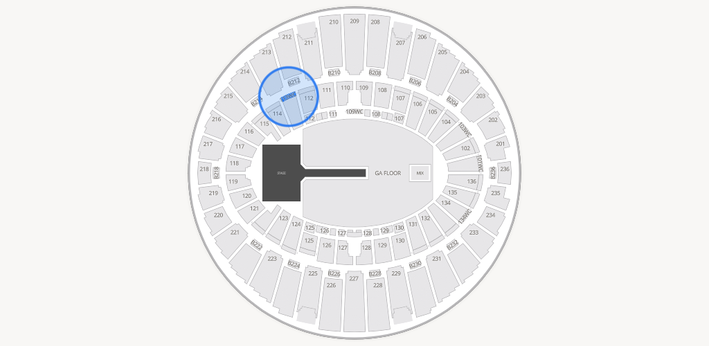 Kia Forum Seating Chart