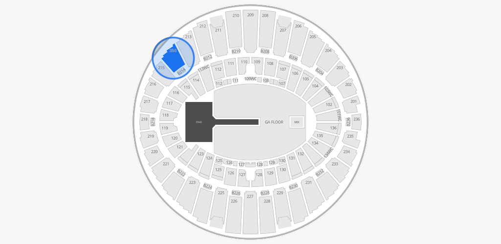 Kia Forum Seating Chart