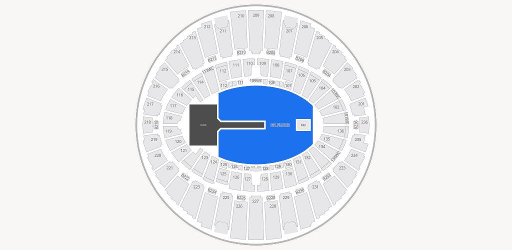 Kia Forum Seating Chart