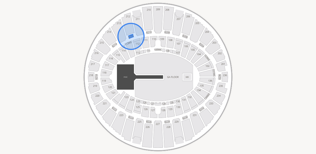 Kia Forum Seating Chart