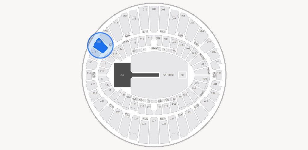 Kia Forum Seating Chart