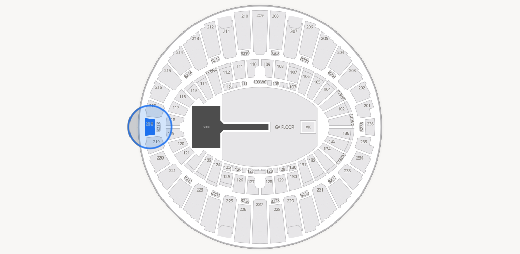 Kia Forum Seating Chart