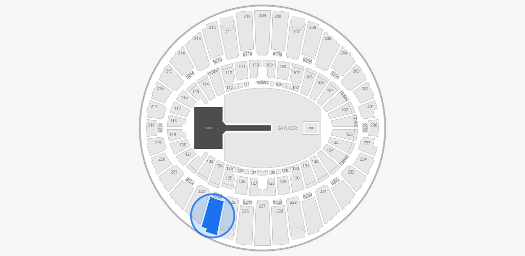 Kia Forum Seating Chart