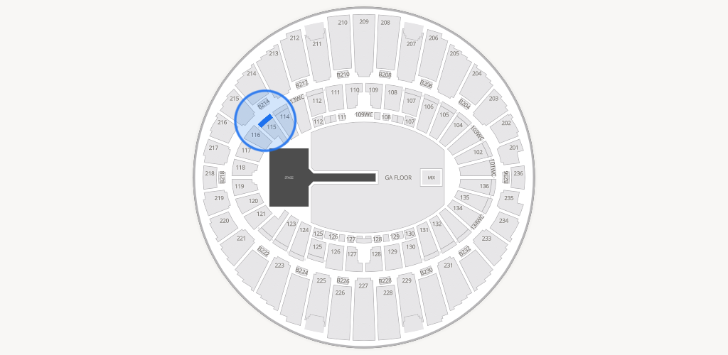 Kia Forum Seating Chart