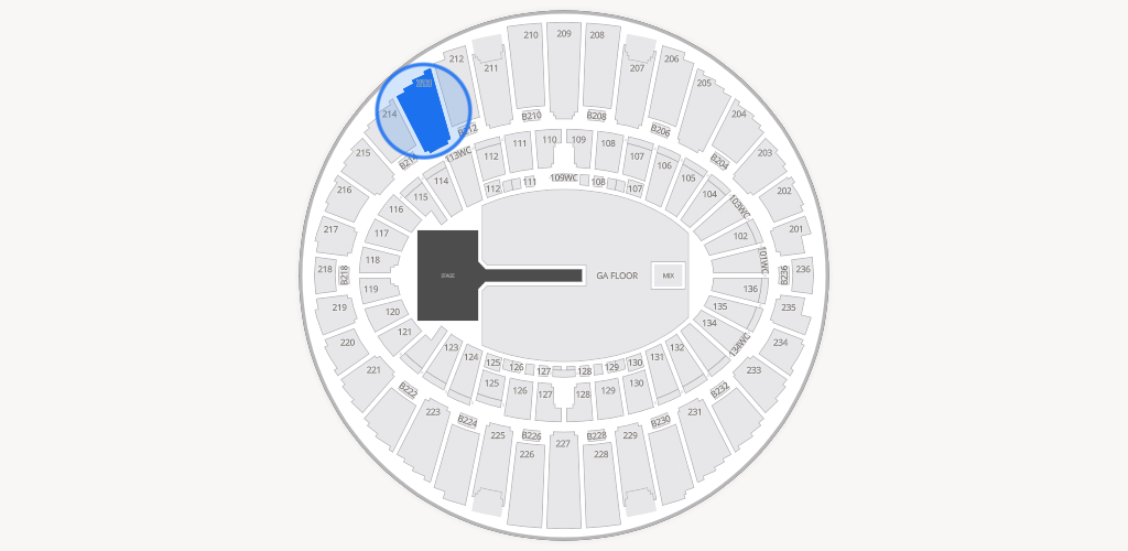 Kia Forum Seating Chart