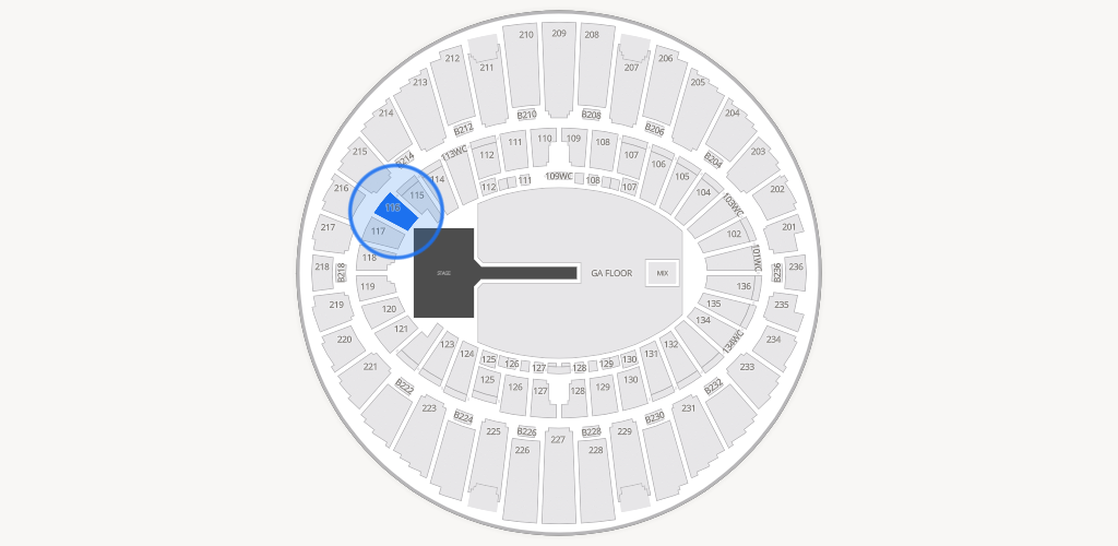 Kia Forum Seating Chart
