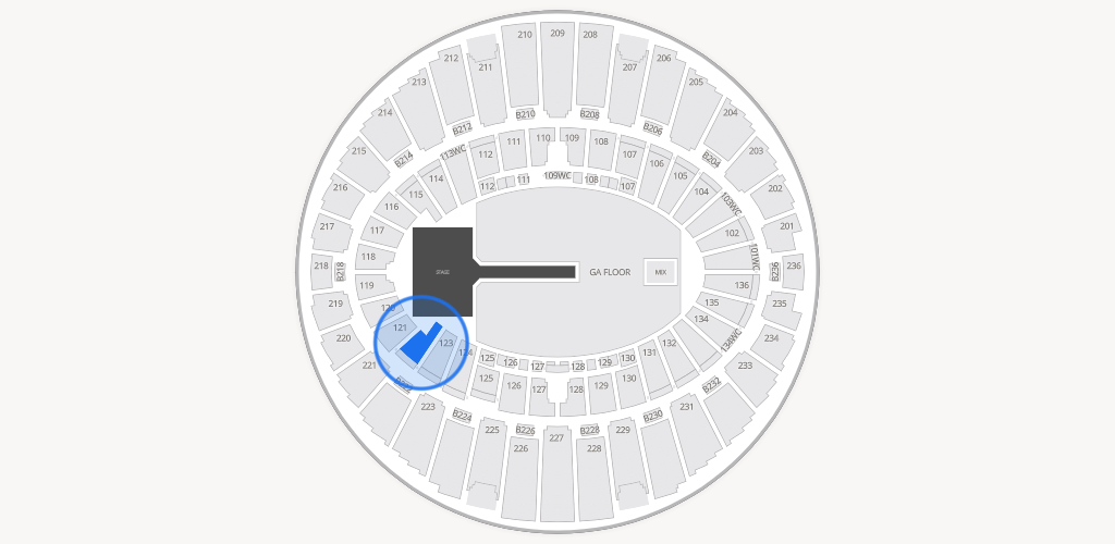 Kia Forum Seating Chart