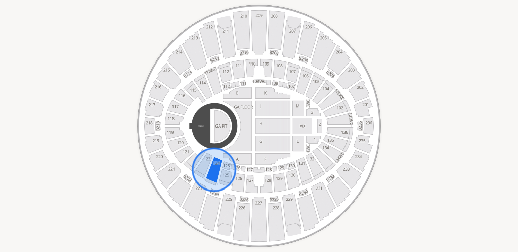 Kia Forum Seating Chart