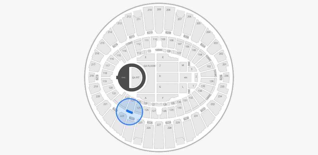 Kia Forum Seating Chart