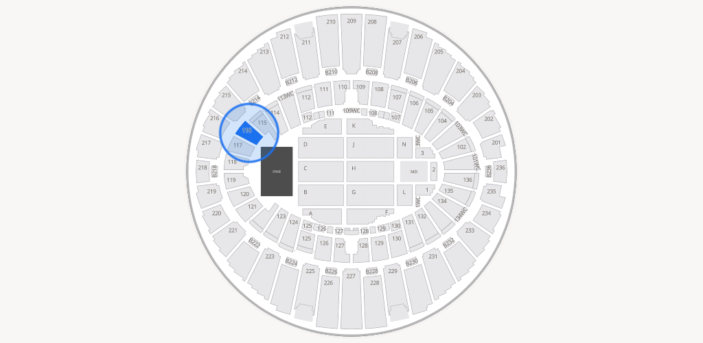 Kia Forum Seating Chart