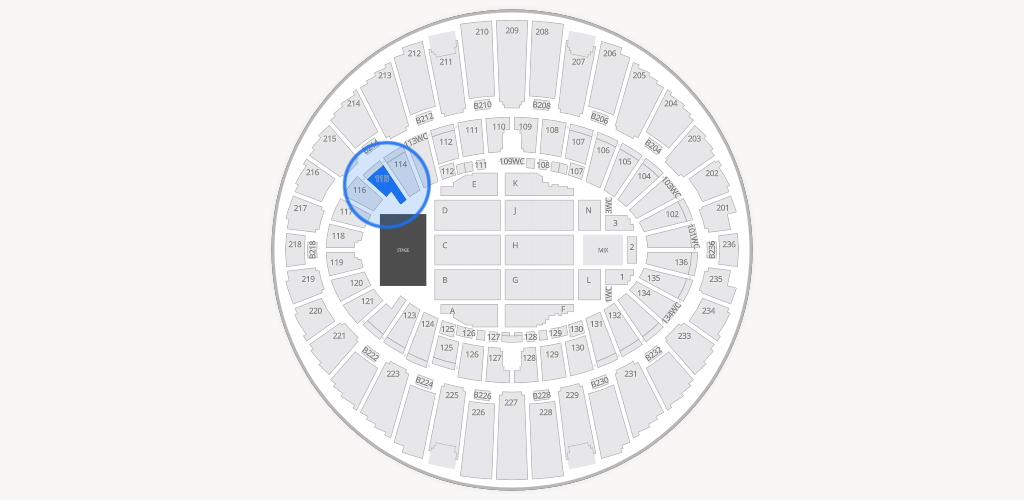 Kia Forum Seating Chart