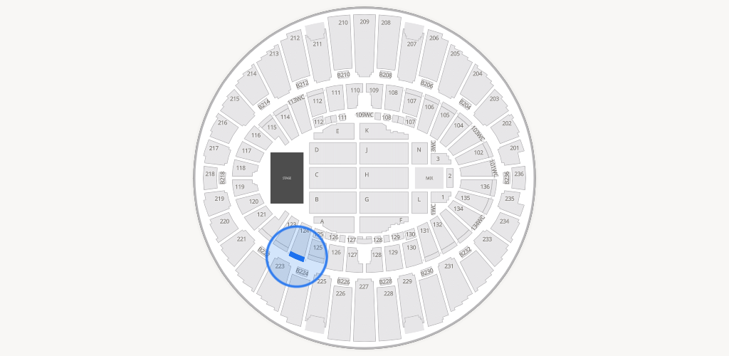 Kia Forum Seating Chart