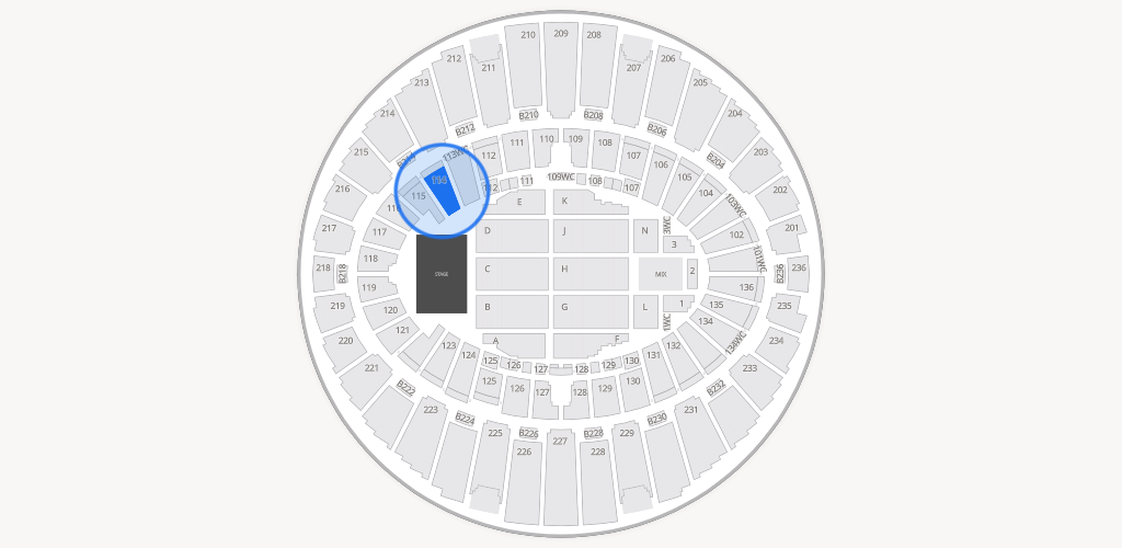 Kia Forum Seating Chart