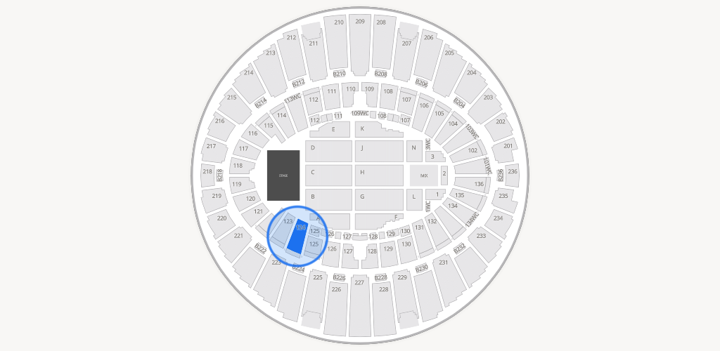 Kia Forum Seating Chart