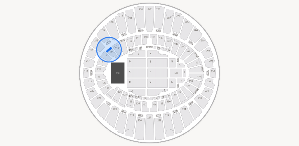 Kia Forum Seating Chart