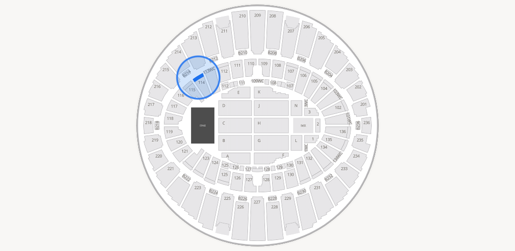 Kia Forum Seating Chart