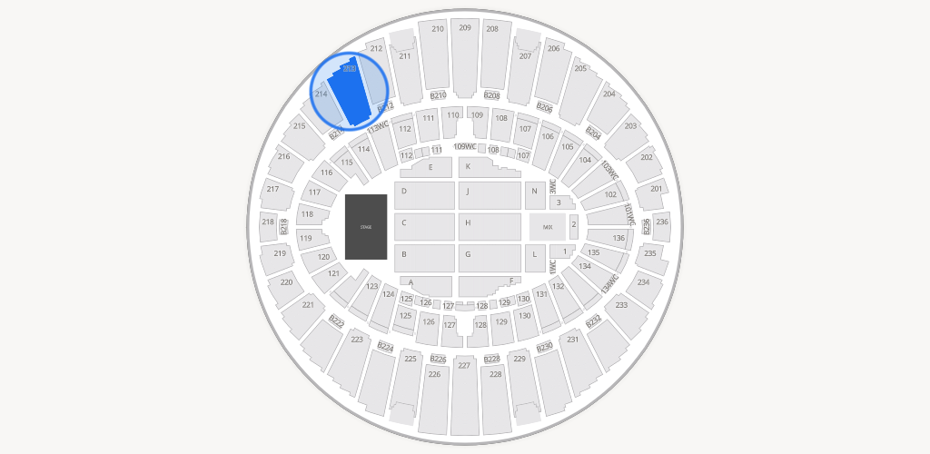 Kia Forum Seating Chart