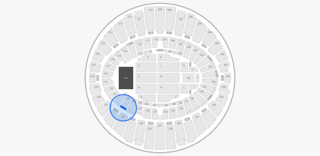 Kia Forum Seating Chart