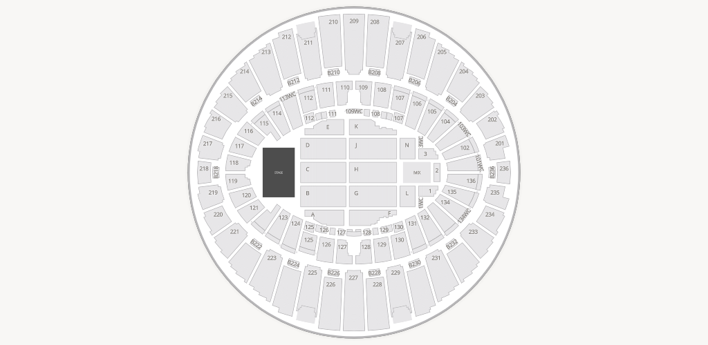 Kia Forum Seating Chart