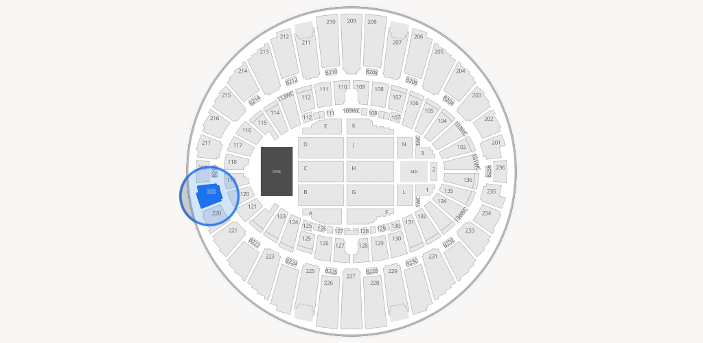 Kia Forum Seating Chart