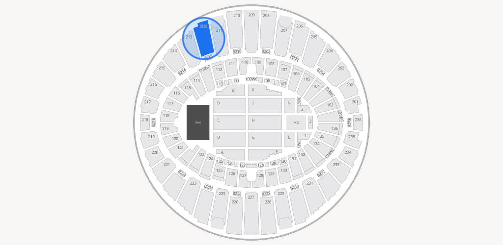 Kia Forum Seating Chart
