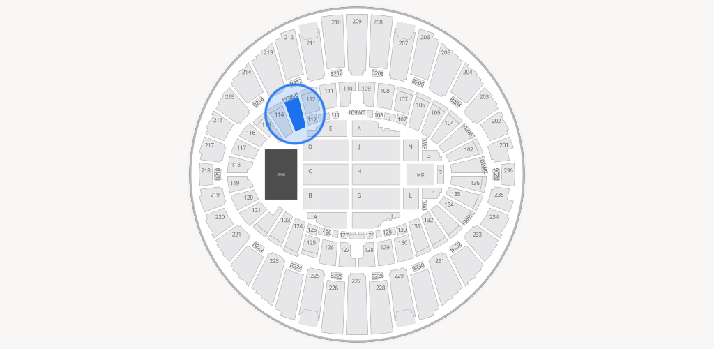Kia Forum Seating Chart