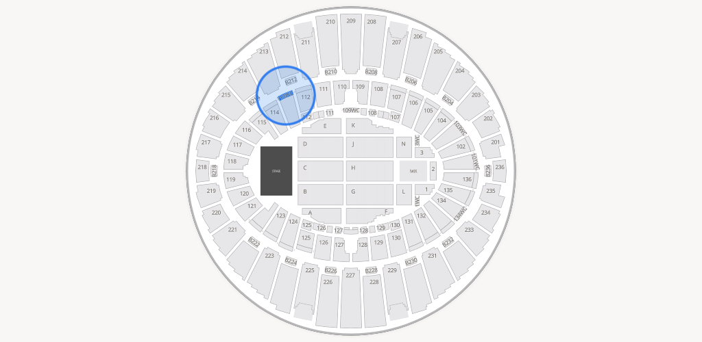 Kia Forum Seating Chart