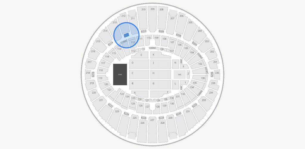 Kia Forum Seating Chart