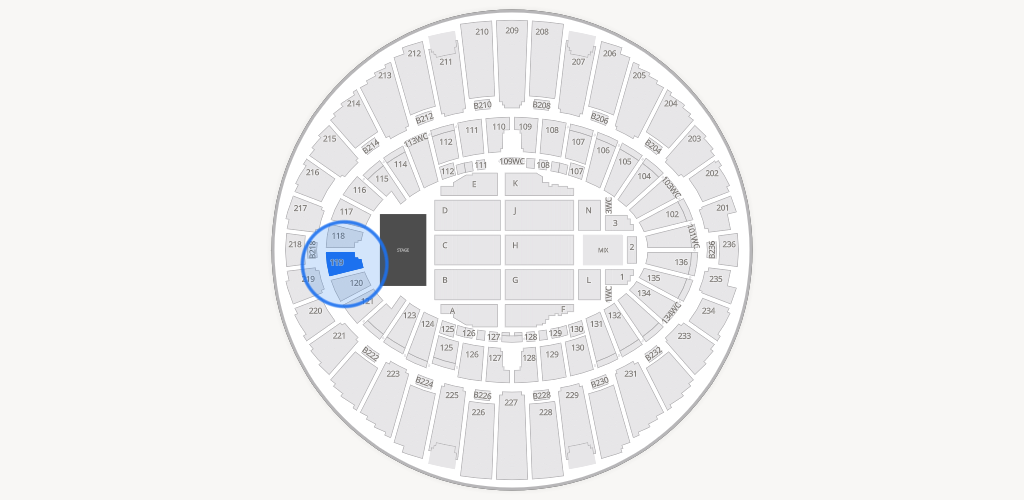 Kia Forum Seating Chart