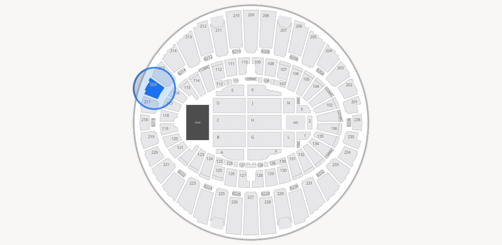Kia Forum Seating Chart
