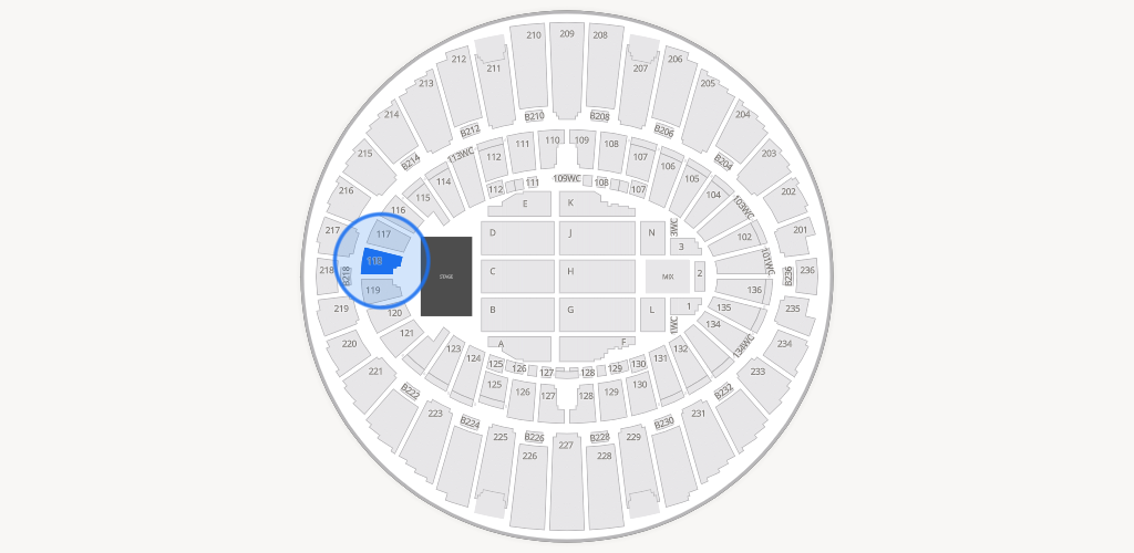Kia Forum Seating Chart
