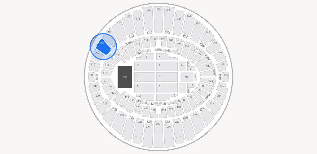 Kia Forum Seating Chart
