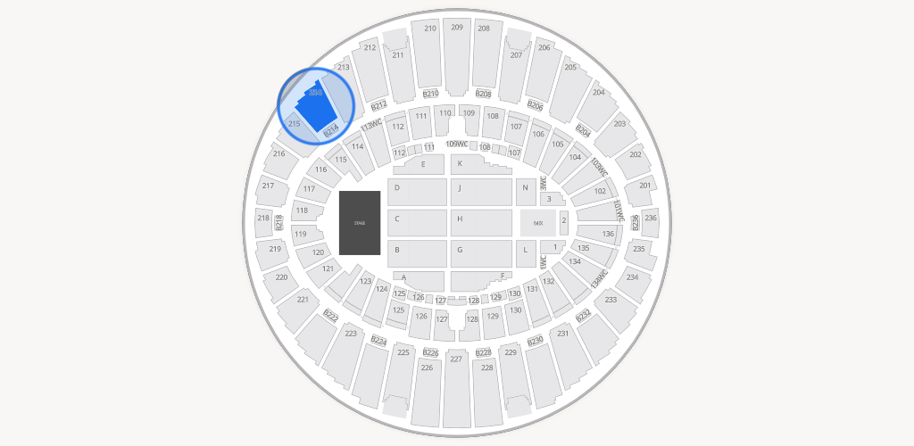 Kia Forum Seating Chart