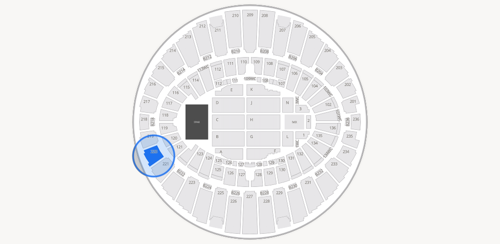 Kia Forum Seating Chart